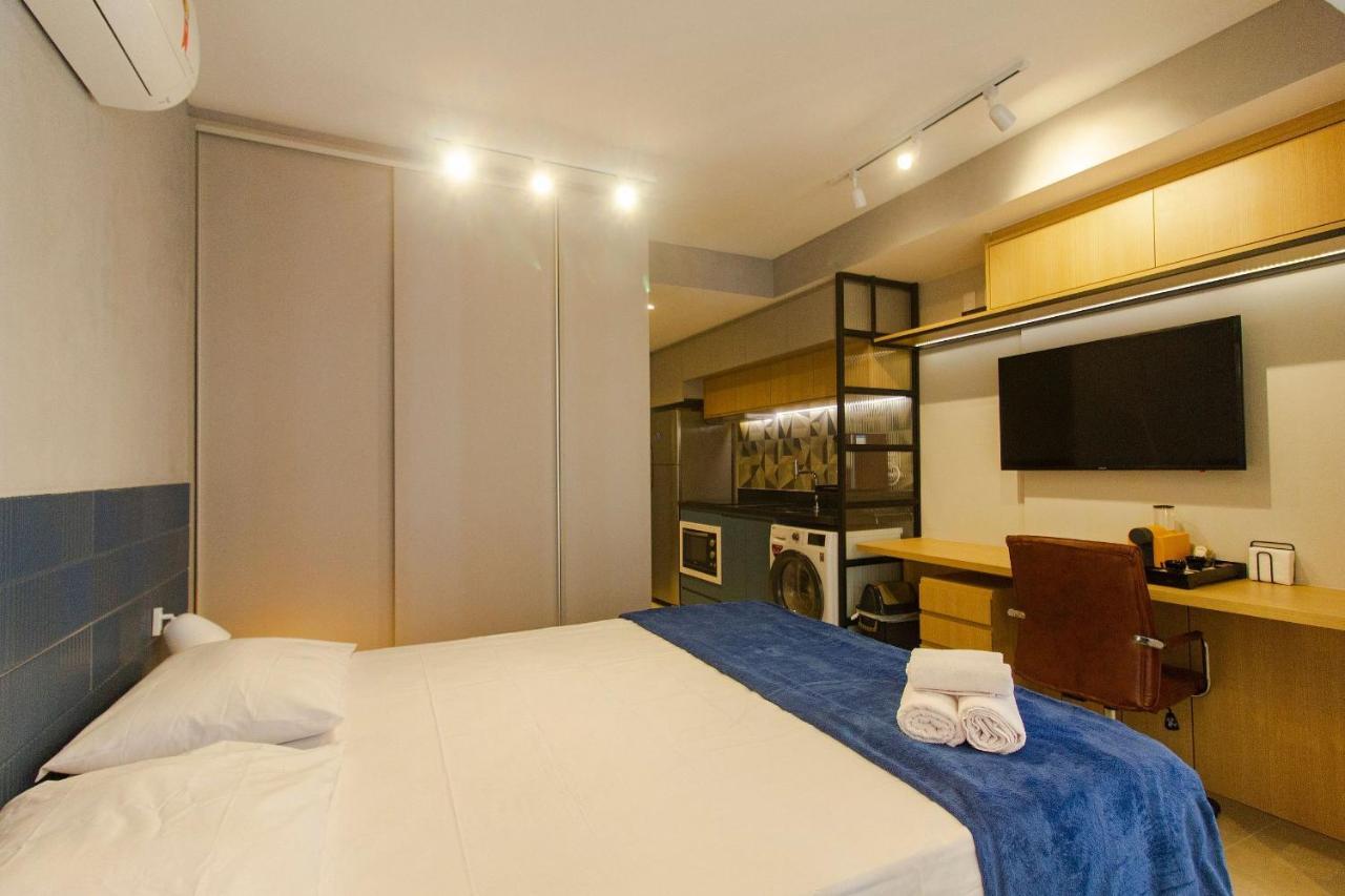Apartamento Studio Proximo A Av Paulista Com Piscina No Rooftop E Sauna - Belint 02
