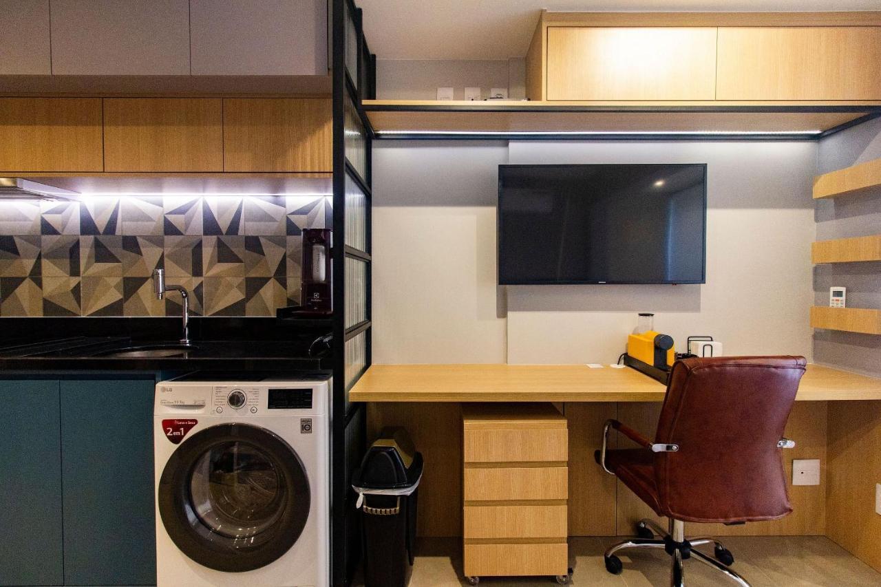 Studio Proximo A Av Paulista Com Piscina No Rooftop E Sauna - Belint 02 Apartamento *