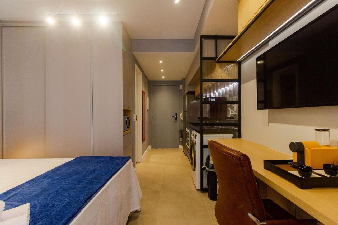 Studio Proximo A Av Paulista Com Piscina No Rooftop E Sauna - Belint 02 Apartamento