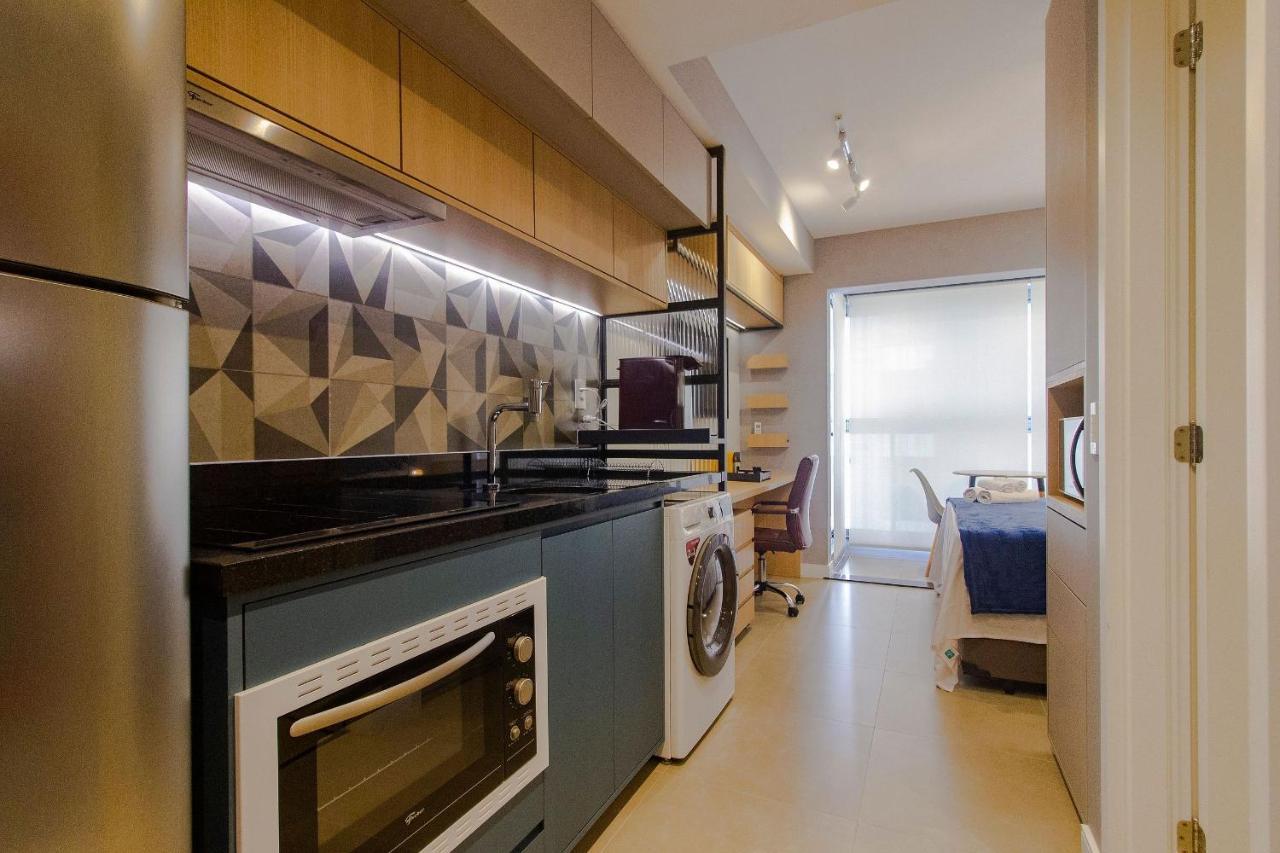 Studio Proximo A Av Paulista Com Piscina No Rooftop E Sauna - Belint 02
